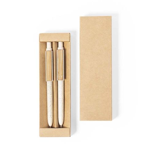 Wheat straw pen set - Image 2